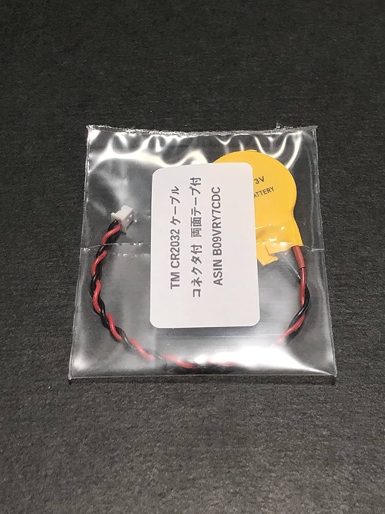 Amazon.co.jp: TM CR2032 ケーブルコネクタ付(2PIN JST PH 1.25